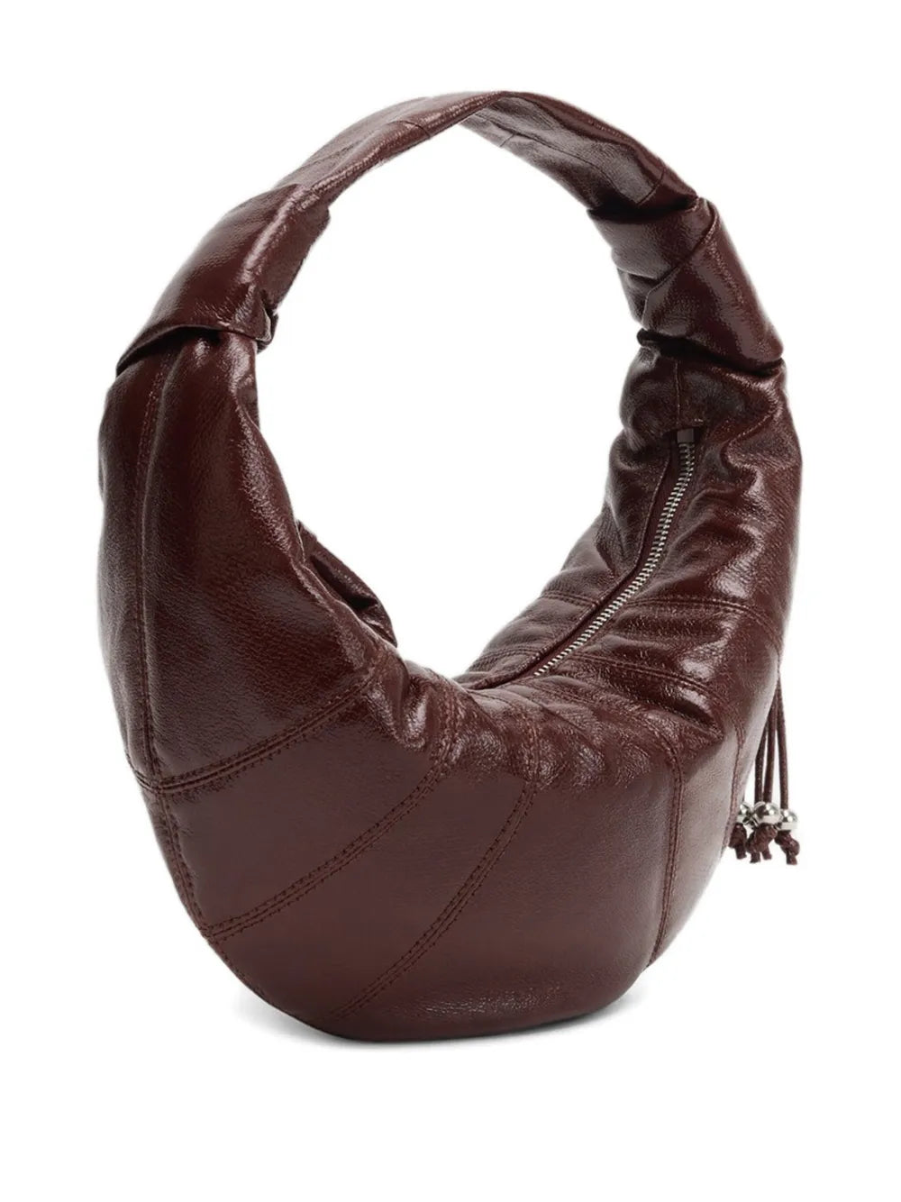 Lemaire Mini Fortune Croissant Knotted Half Moon Shoulder Bag