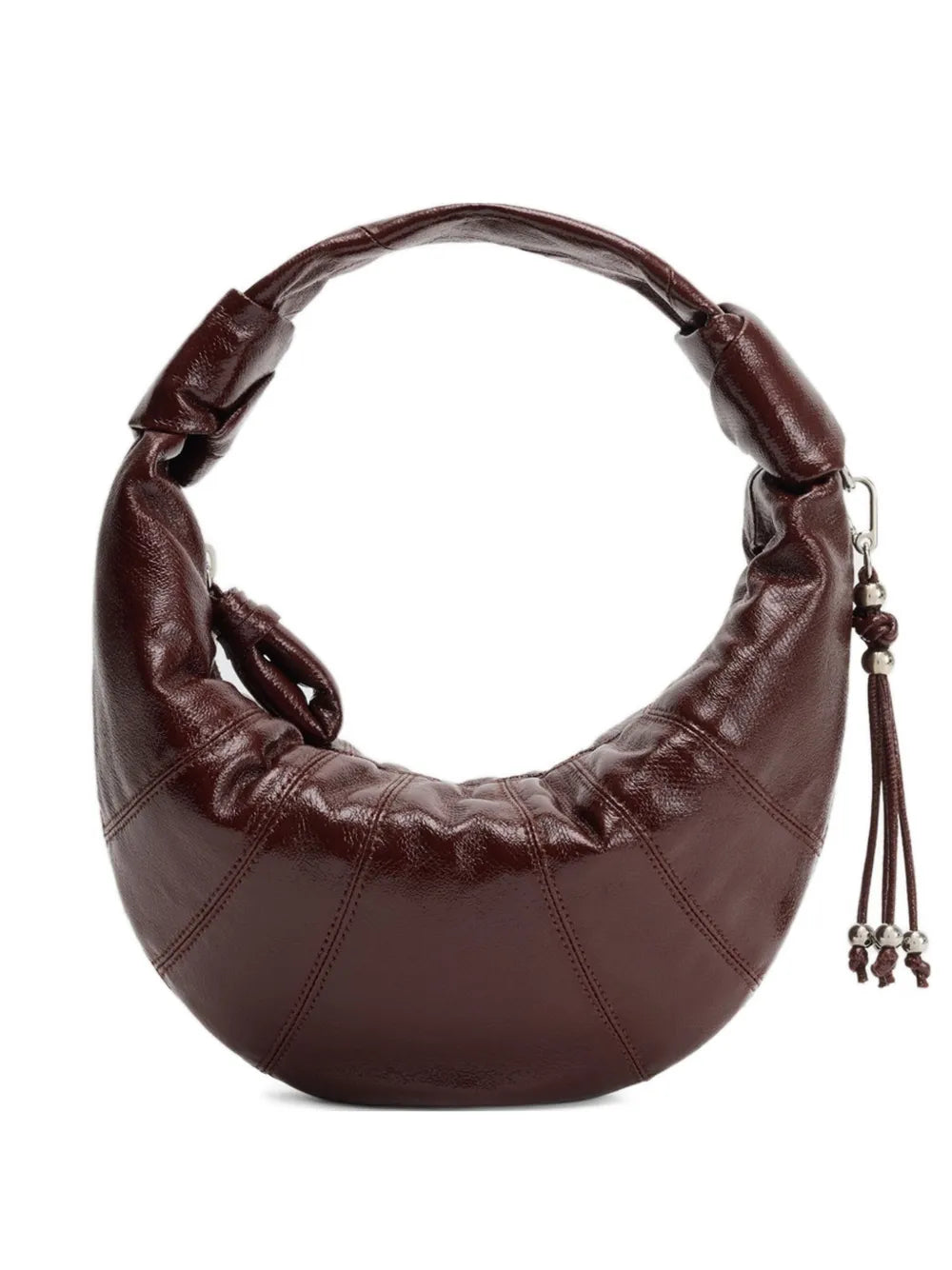 Lemaire Mini Fortune Croissant Knotted Half Moon Shoulder Bag
