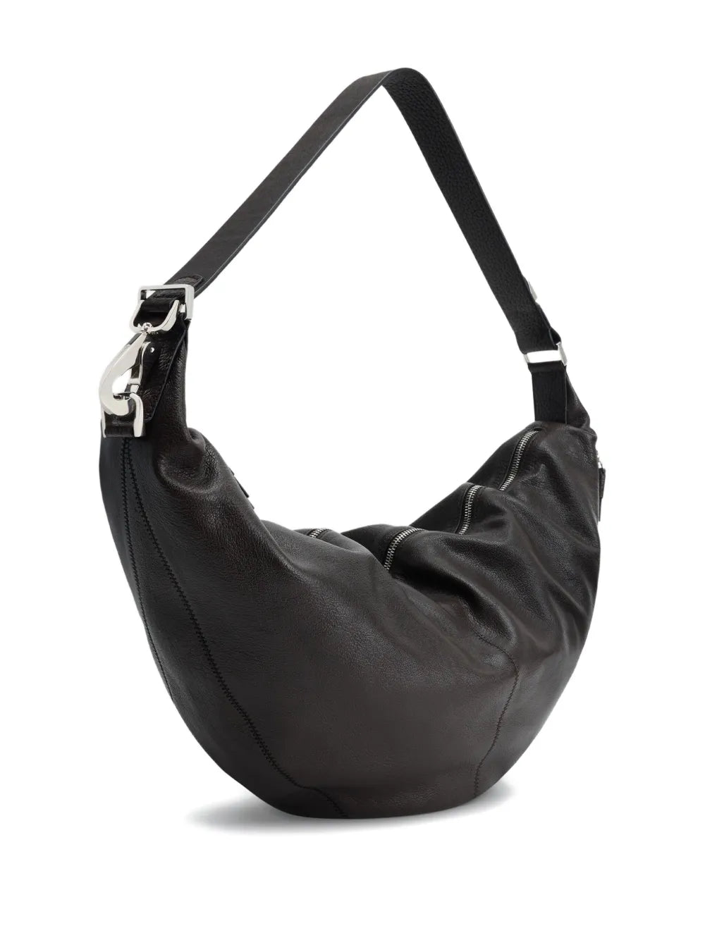 Lemaire Quiver Curved Zip Shoulder Bag