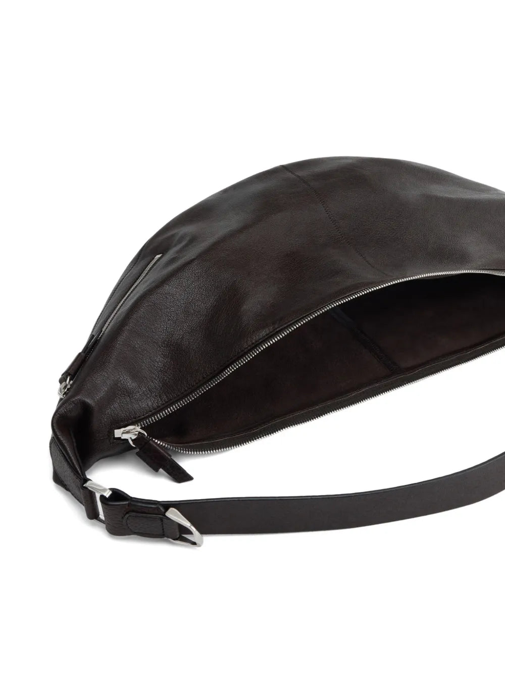 Lemaire Quiver Curved Zip Shoulder Bag