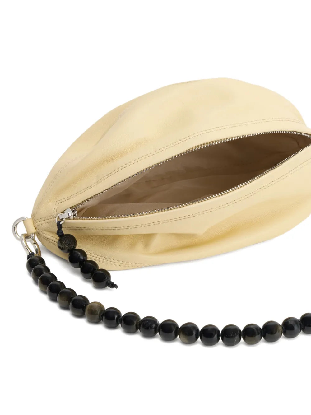 Lemaire Balloon Beaded Strap Shoulder Bag