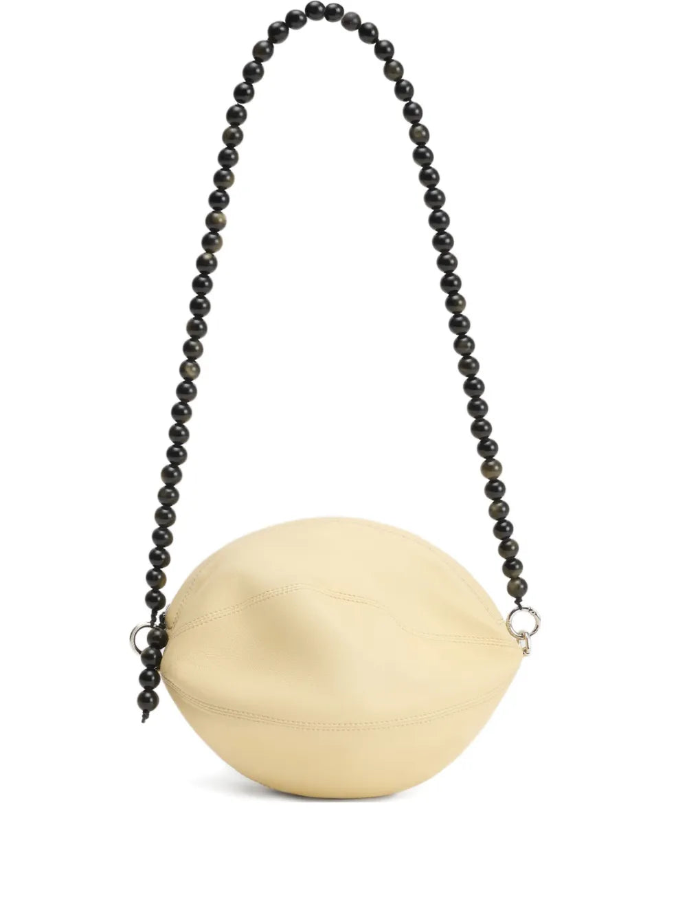 Lemaire Balloon Beaded Strap Shoulder Bag