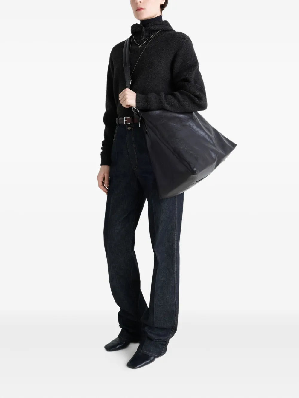 Lemaire Belted Shoulder Bag