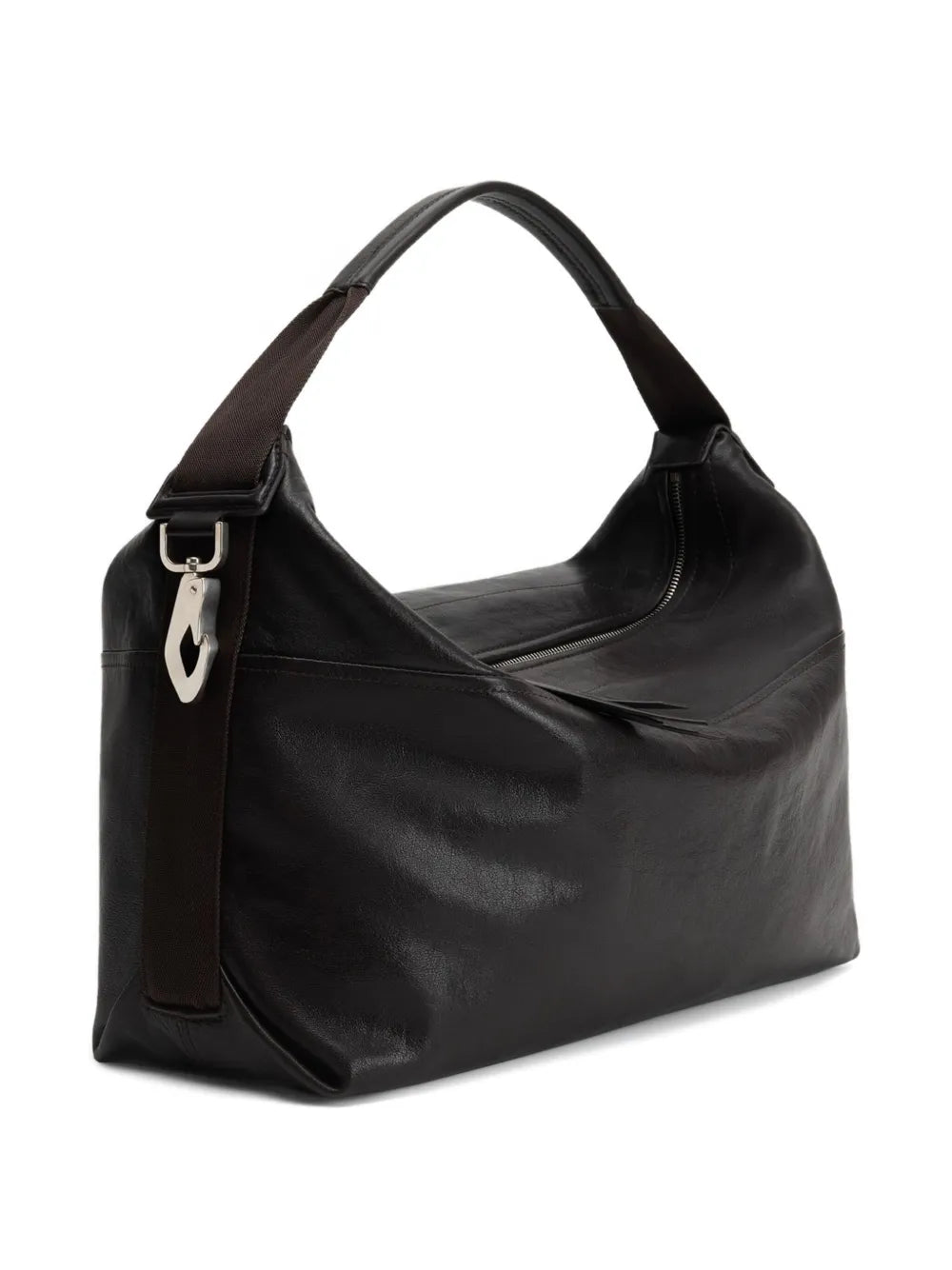 Lemaire Berlingot Leather Zip Shoulder Bag