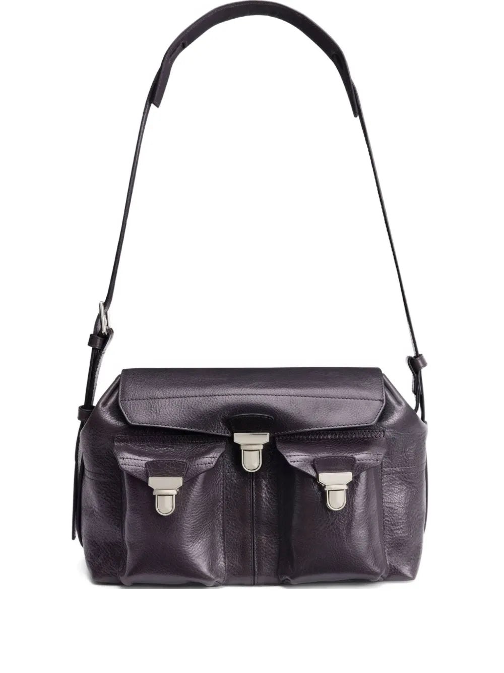 Lemaire Medium Gear Leather Shoulder Bag