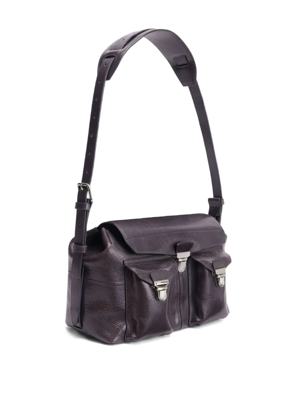 Lemaire Medium Gear Leather Shoulder Bag
