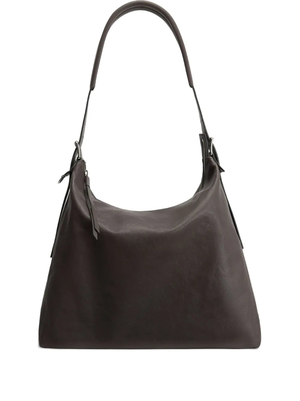Lemaire Belted Hobo Leather Shoulder Bag