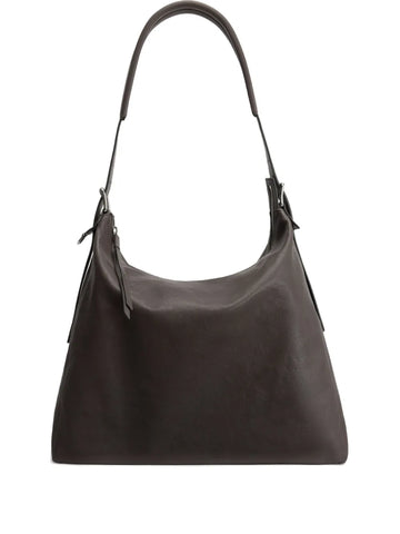 Lemaire Belted Hobo Leather Shoulder Bag