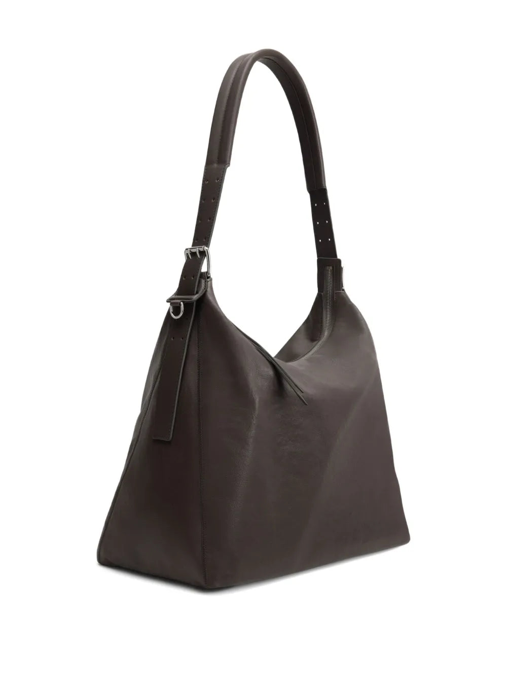 Lemaire Belted Hobo Leather Shoulder Bag