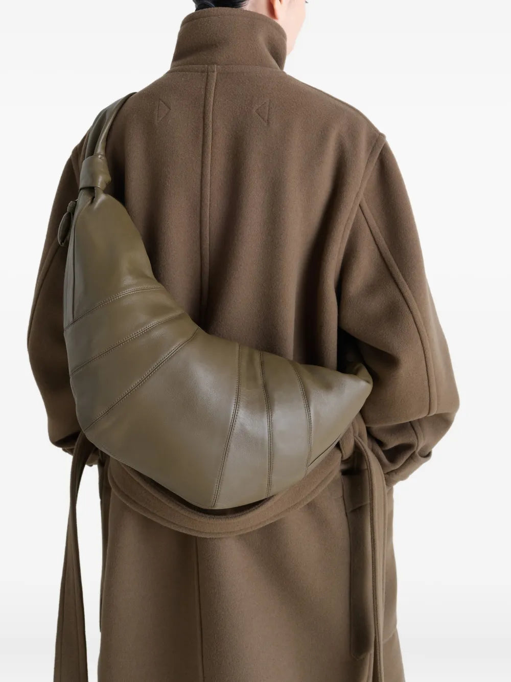 Lemaire Large Croissant Panelled Shoulder Bag