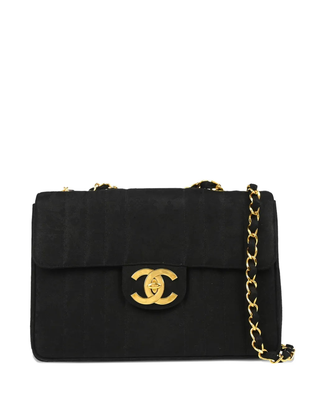 Chanel Pre Owned 1992 Jumbo Mademoiselle Classic Flap Shoulder Bag