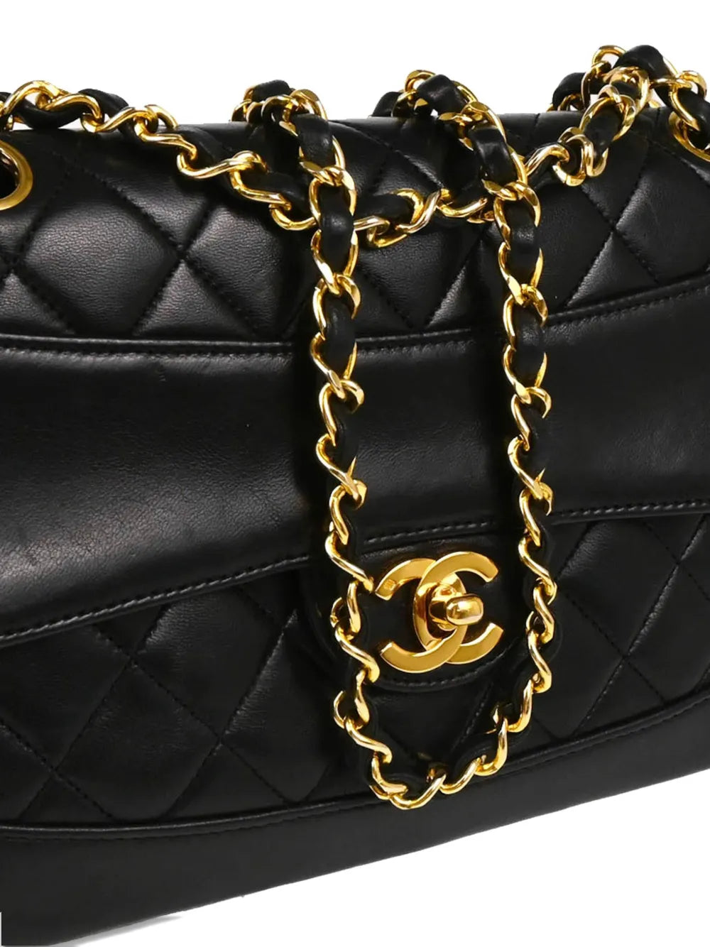 Chanel Pre Owned 1990 Diamond Quilted Shoulder Bag