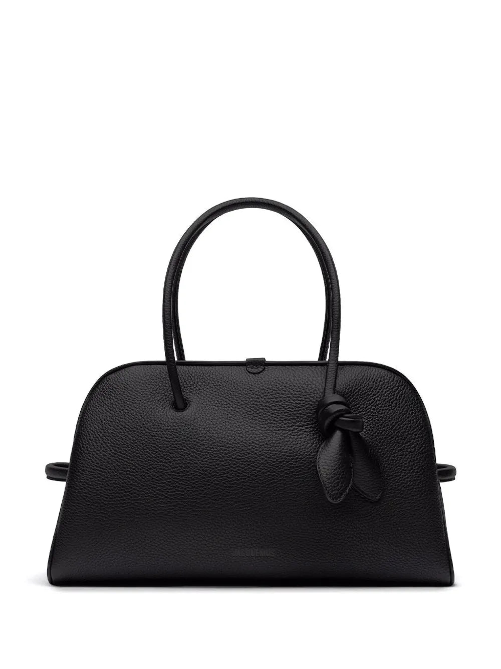 Jacquemus Knot Detail Leather Shoulder Bag