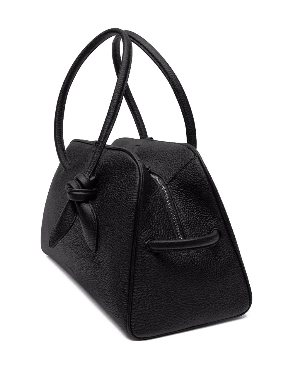 Jacquemus Knot Detail Leather Shoulder Bag