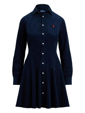 Polo Ralph Lauren Corduroy Shirt Mini Dress