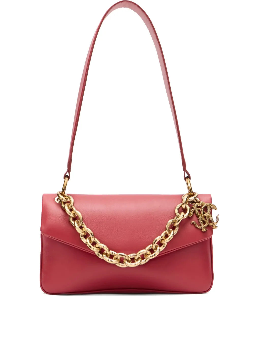 Roberto Cavalli Leather Shoulder Bag