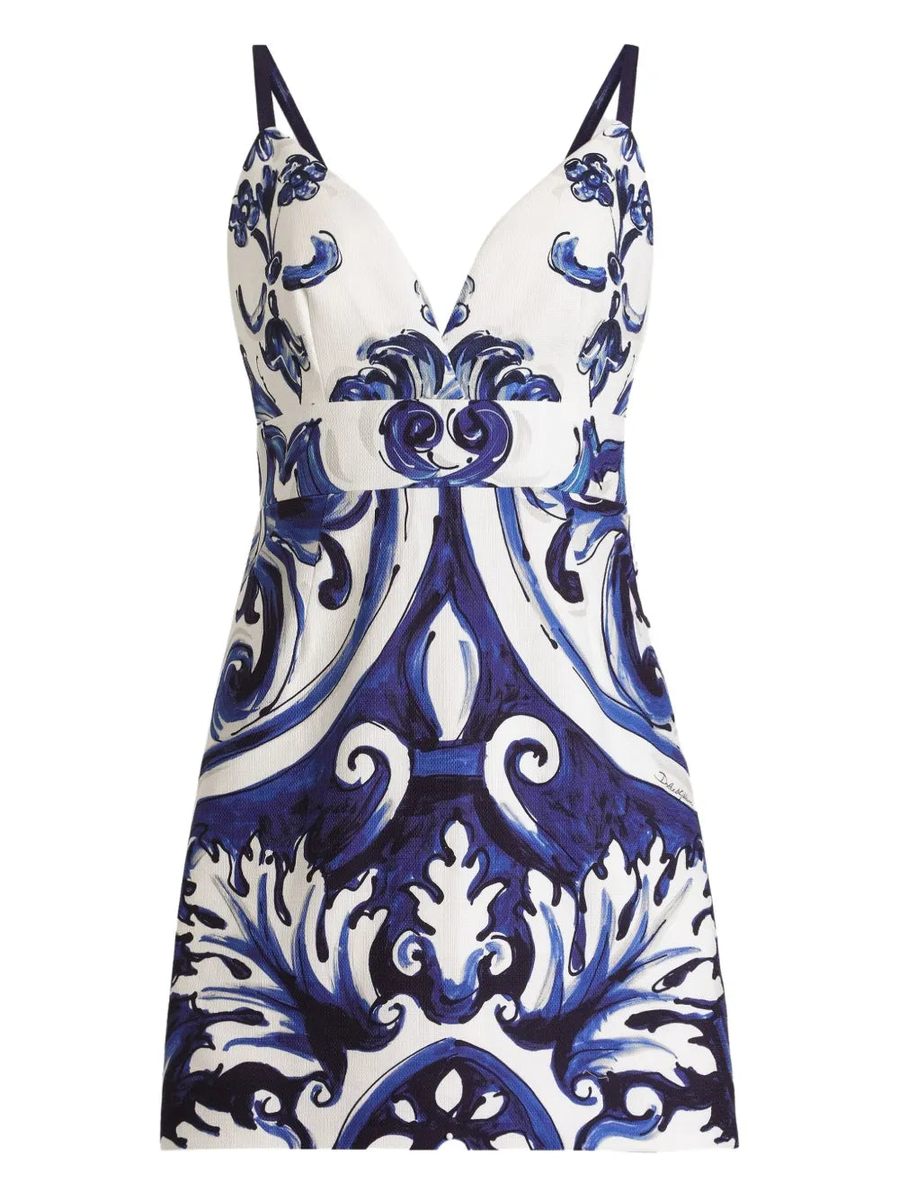 Dolce Gabbana Majolica Mini Dress