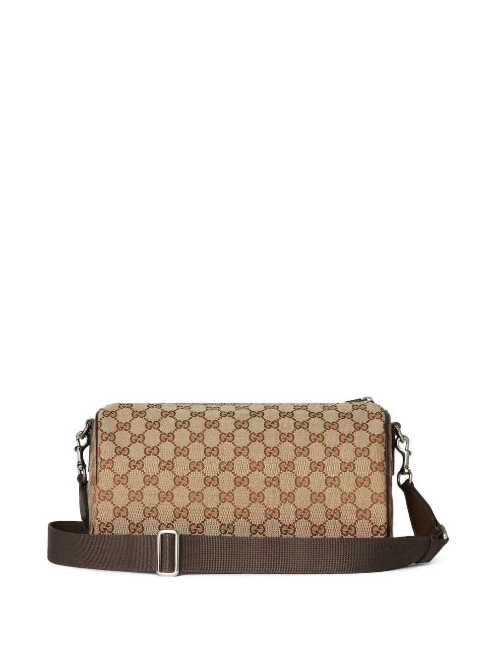 Gucci Small Logo Patterned Cylindrical Shoulder Bag