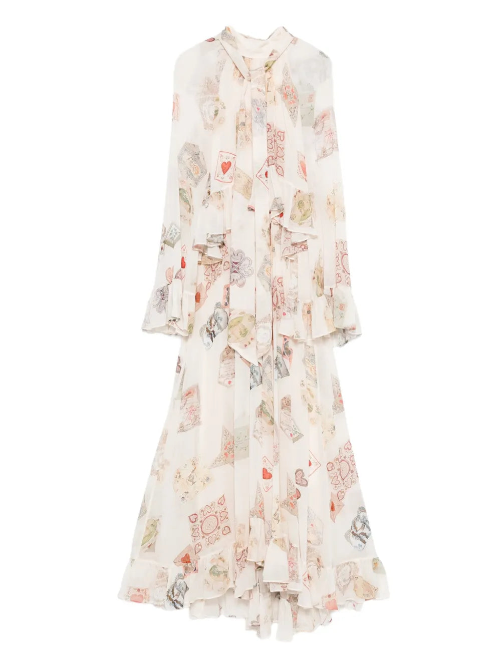Zimmermann Hypnotic Flutter Asymmetric Dress