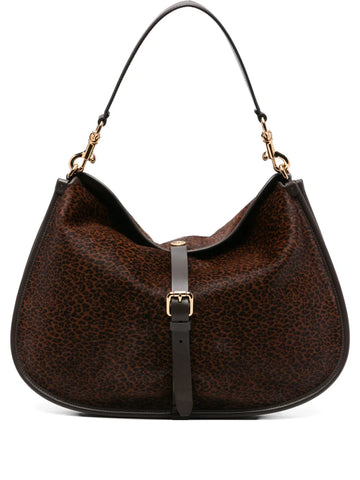 Etro Medium Leopard Print Shoulder Bag