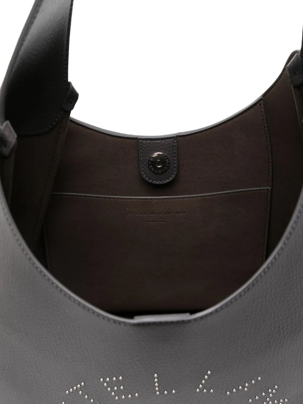 Stella Mccartney Logo Slouchy Hobo Shoulder Bag