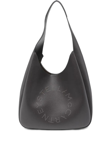 Stella Mccartney Logo Slouchy Hobo Shoulder Bag