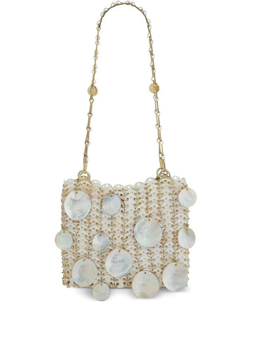 Rabanne 1969 Shell Embellished Chain Mini Bag
