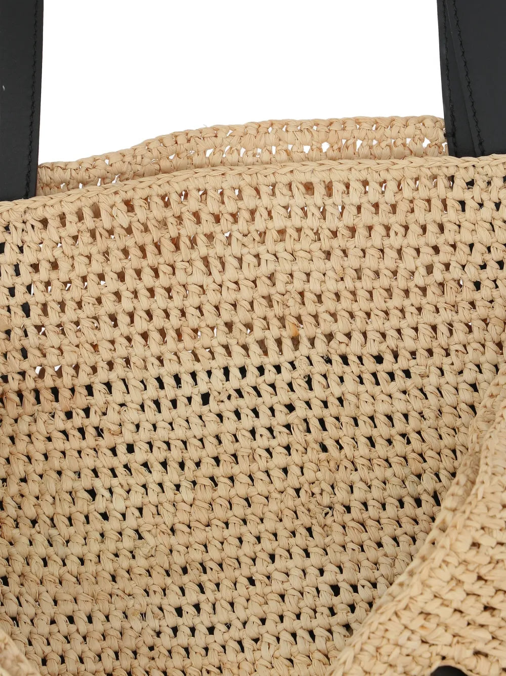 Loewe Medium Punch Hole Raffia Shoulder Bag