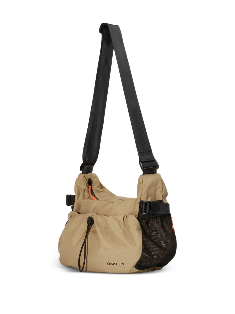 Osklen Split Drawstring Split Panel Shoulder Bag