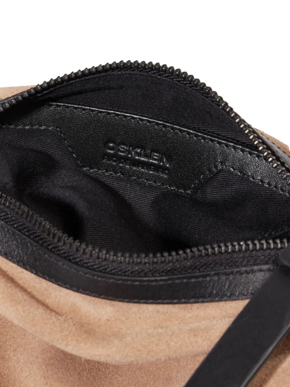 Osklen Suede Shoulder Bag