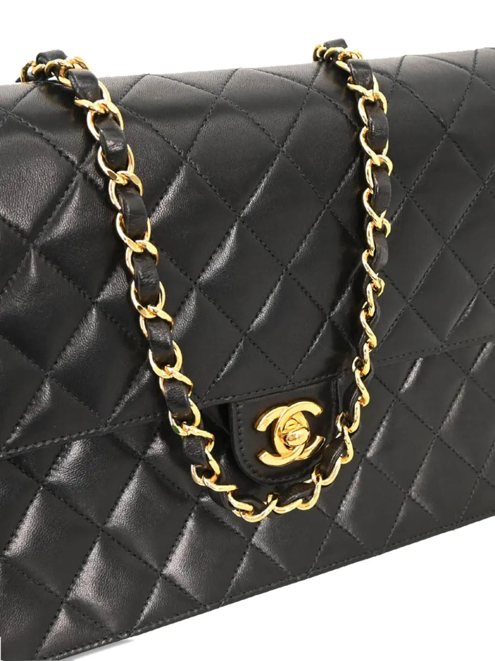Chanel Pre Owned 2000 Medium Half Flap Shoulder Bag