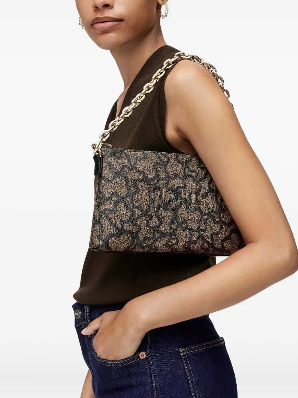 Tous Kaos Icon Logo Shoulder Bag