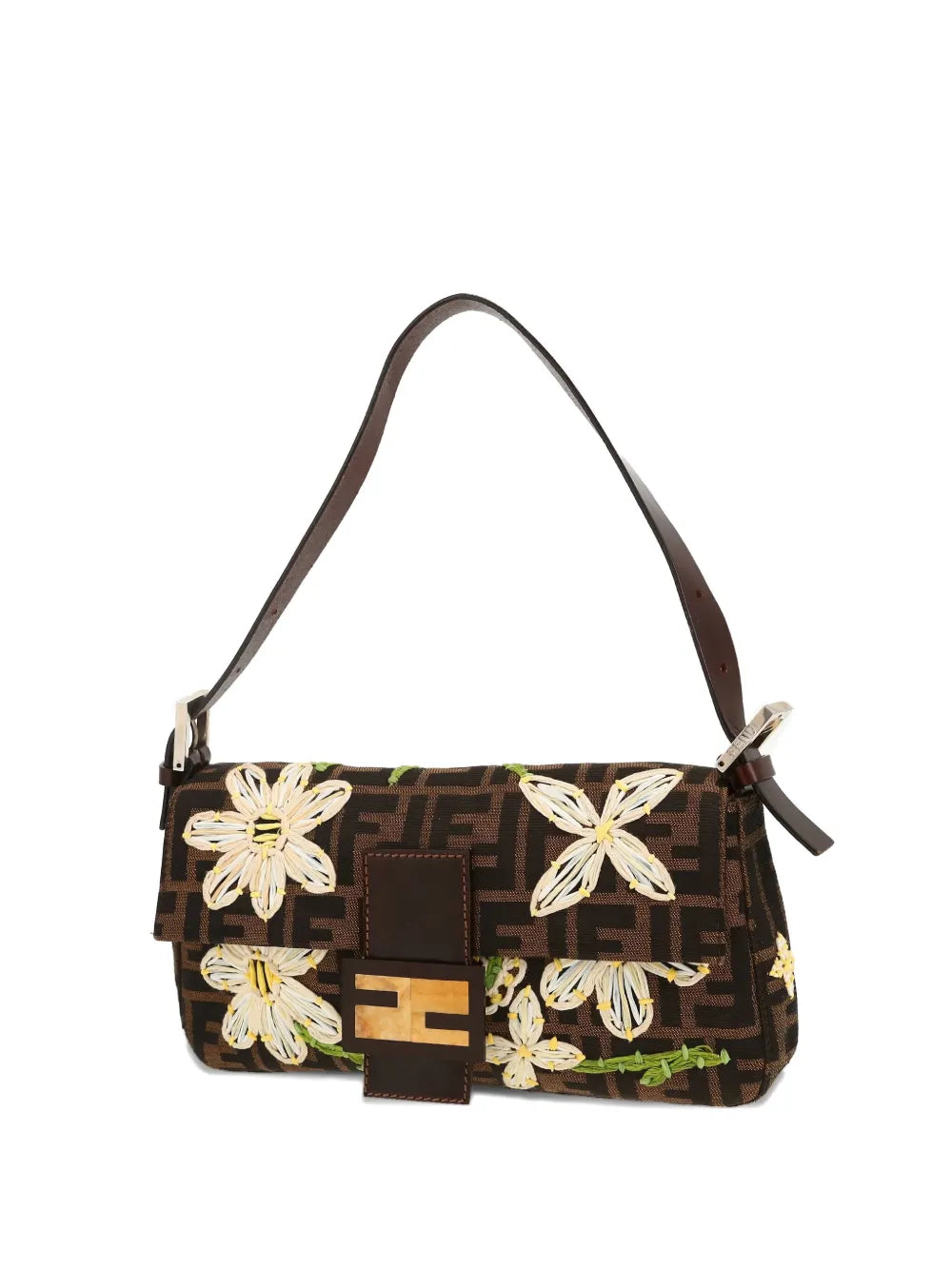 Fendi Pre Owned Baguette Shoulder Bag