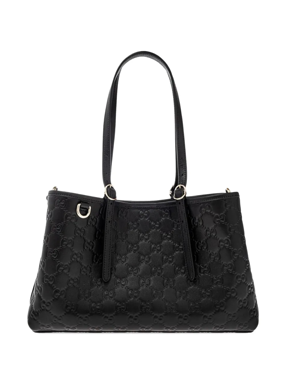 Gucci Medium Gg Leather Shoulder Bag