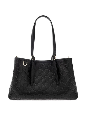Gucci Medium Gg Leather Shoulder Bag