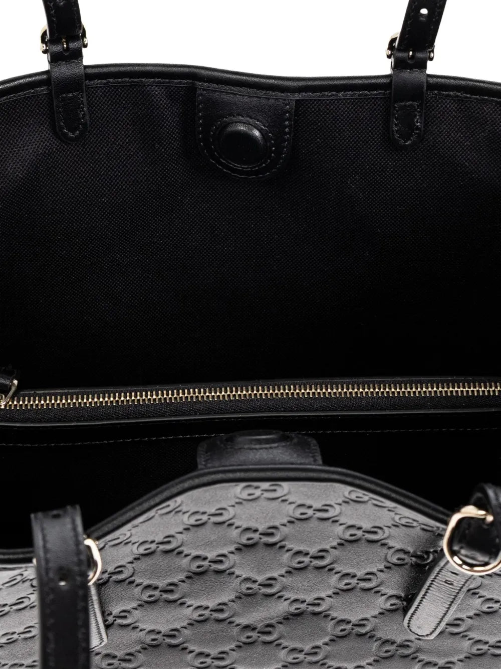 Gucci Medium Gg Leather Shoulder Bag