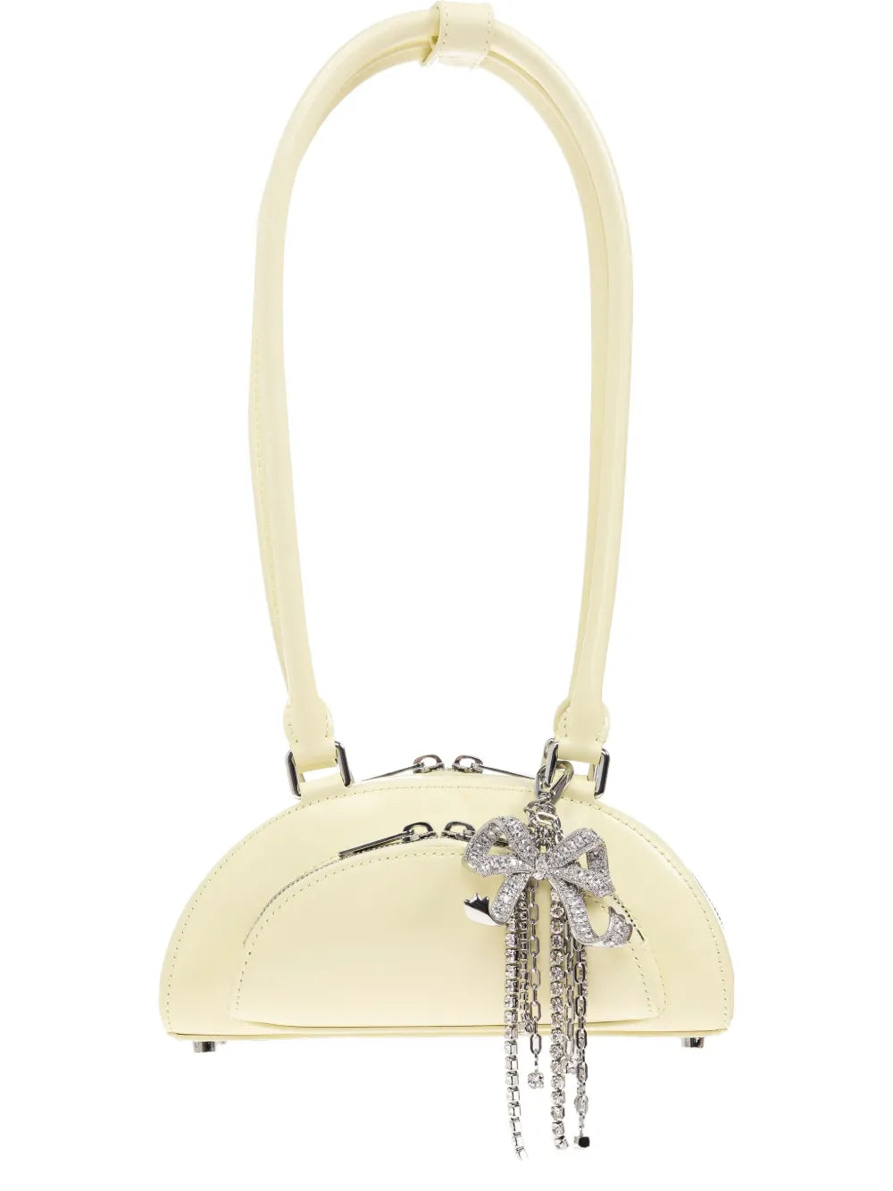 Self Portrait Leather Charm Detail Shoulder Bag