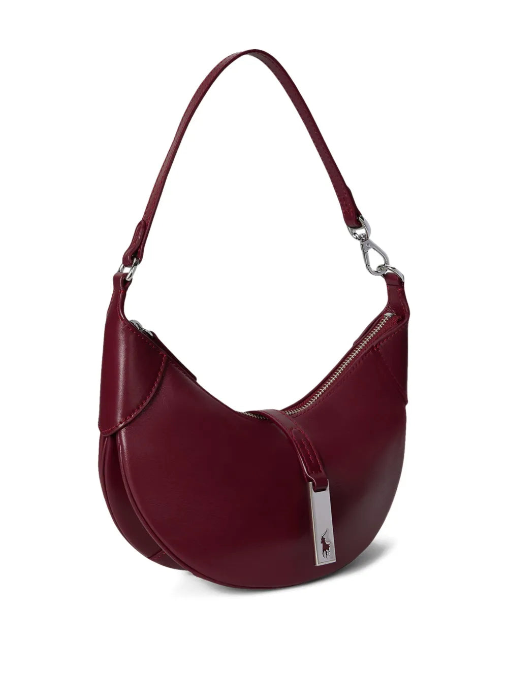 Polo Ralph Lauren Polo Id Leather Shoulder Bag