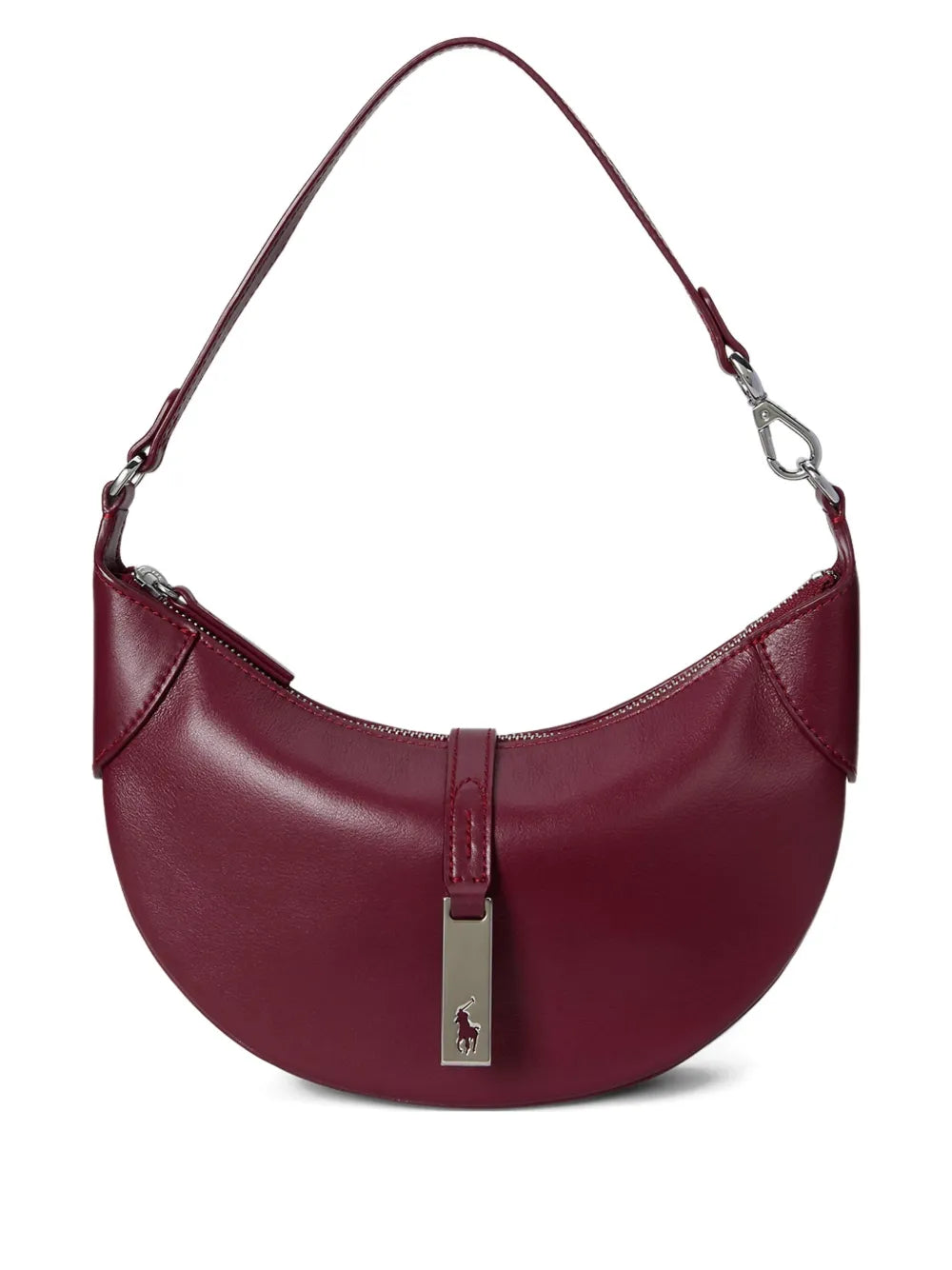 Polo Ralph Lauren Polo Id Leather Shoulder Bag