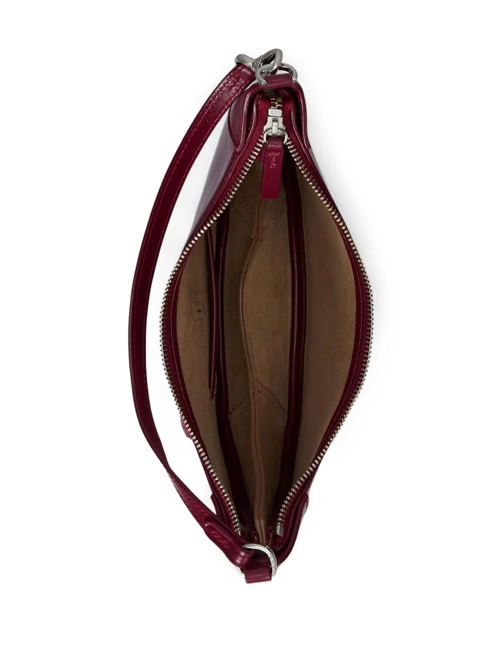 Polo Ralph Lauren Polo Id Leather Shoulder Bag