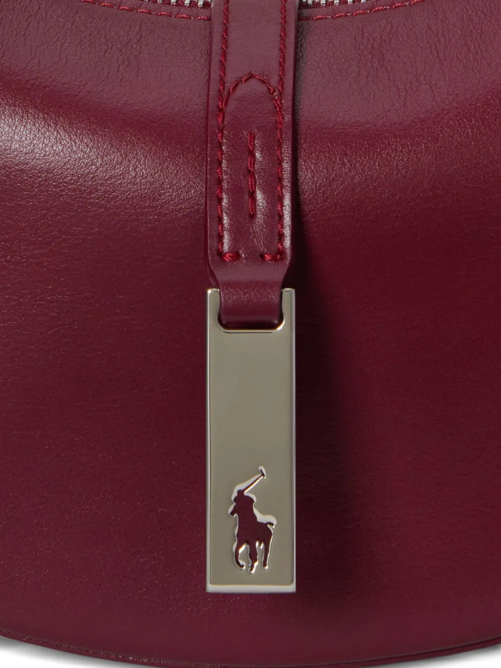 Polo Ralph Lauren Polo Id Leather Shoulder Bag