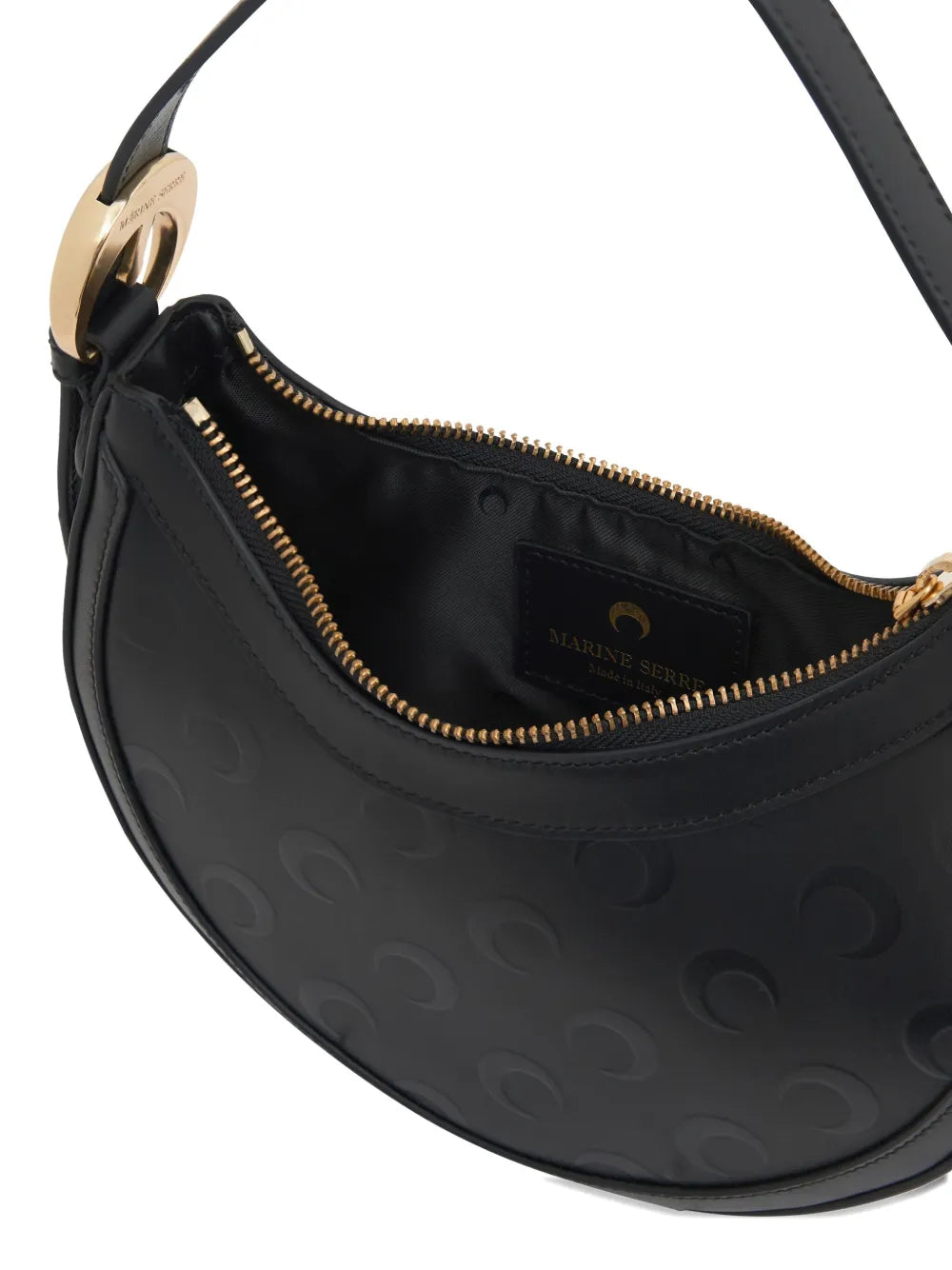 Marine Serre Small Moon Eclipse Print Shoulder Bag