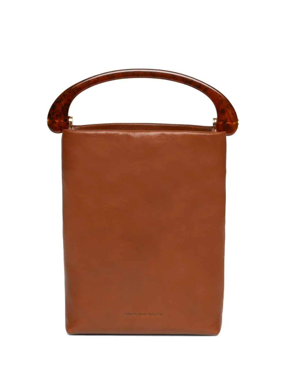 Dries Van Noten Leather Top Handle Mini Bag