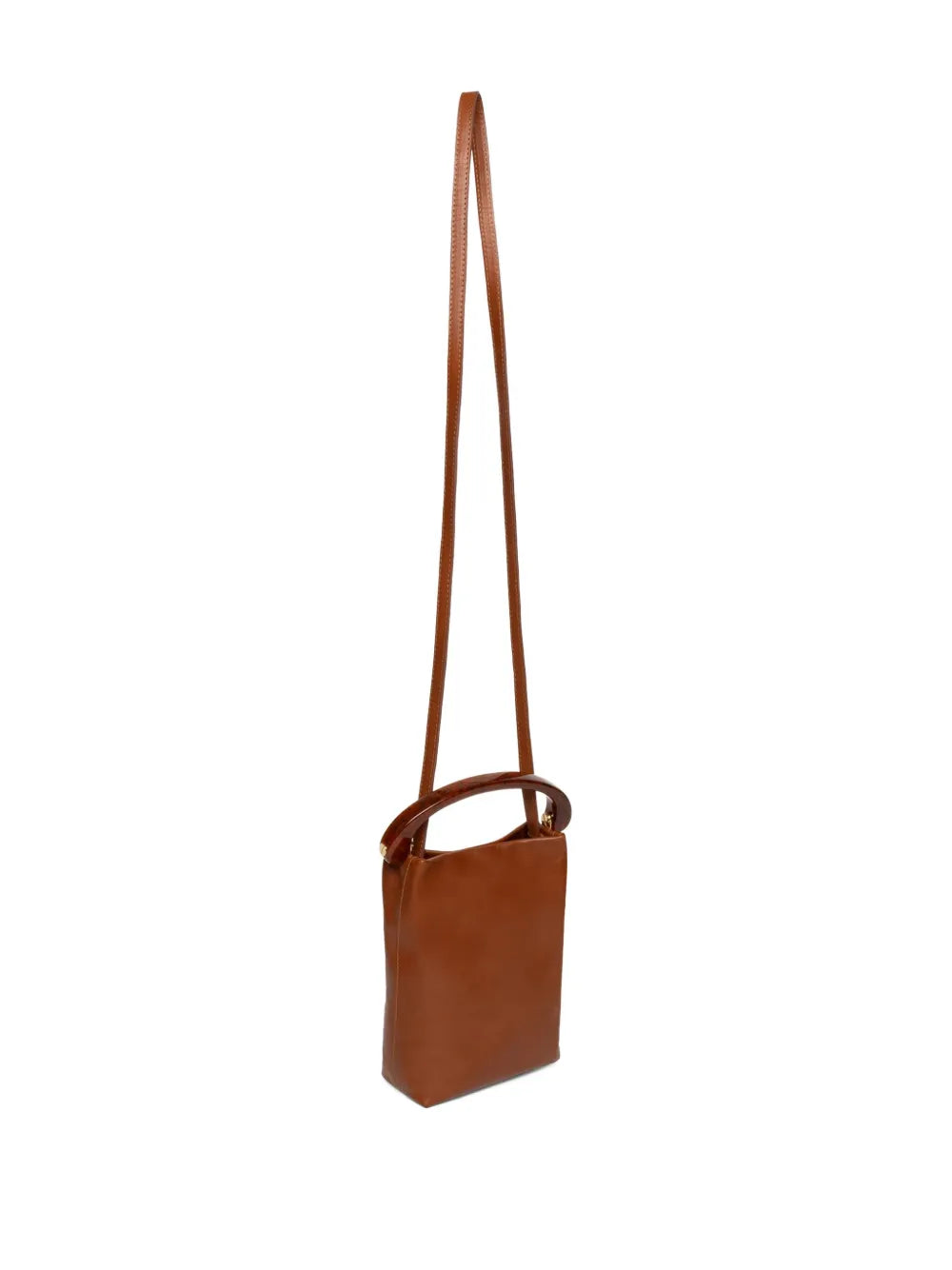 Dries Van Noten Leather Top Handle Mini Bag