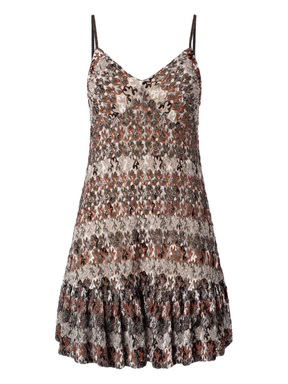 Missoni Camouflage Pattern Mini Dress