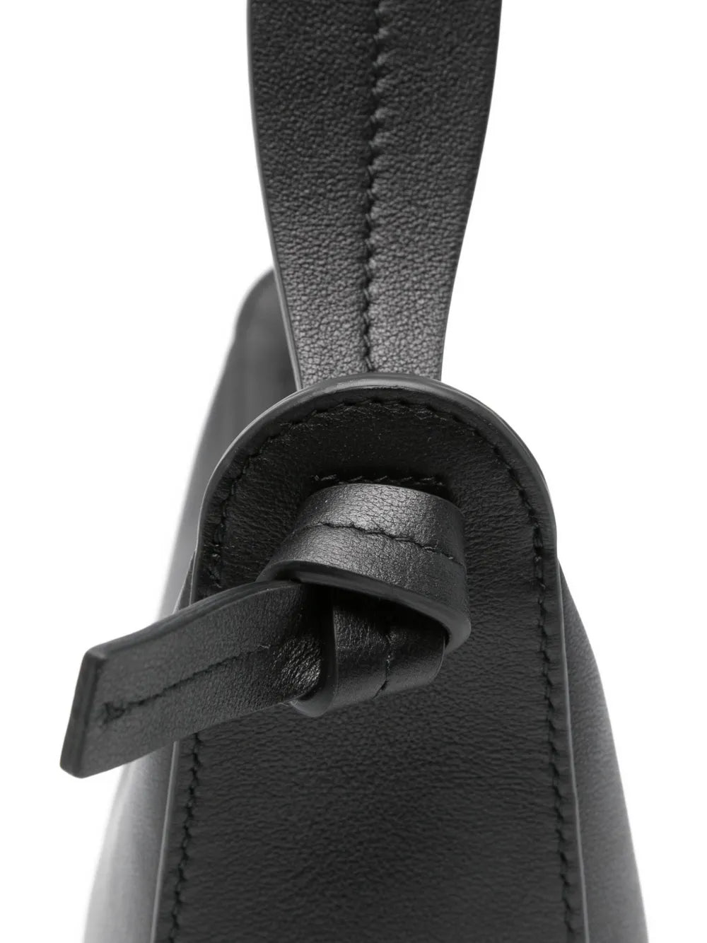 Jil Sander Curved Knotted Shoulder Bag
