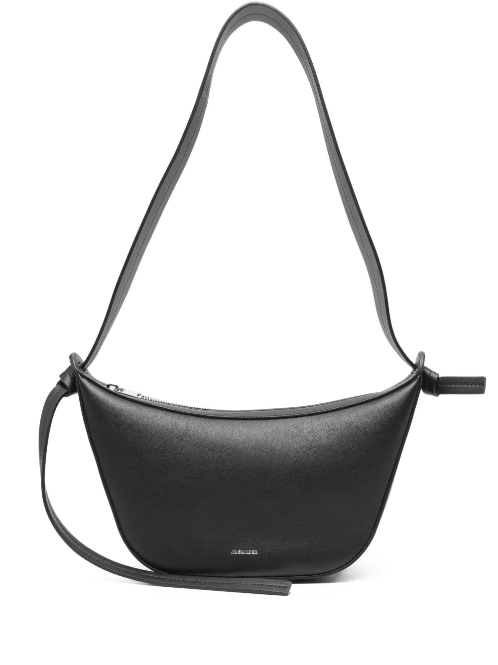 Jil Sander Curved Knotted Shoulder Bag