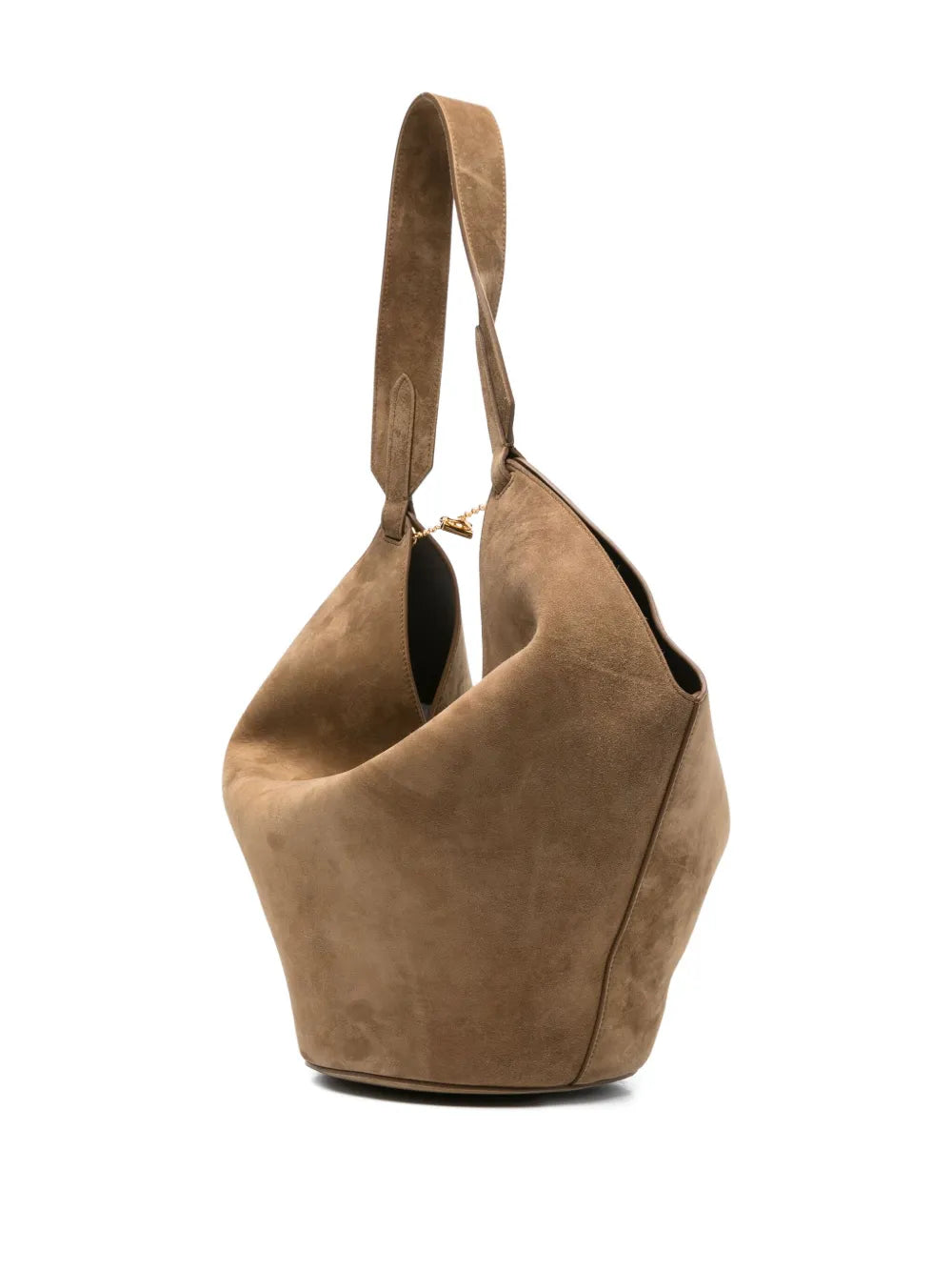 Khaite Suede Shoulder Bag