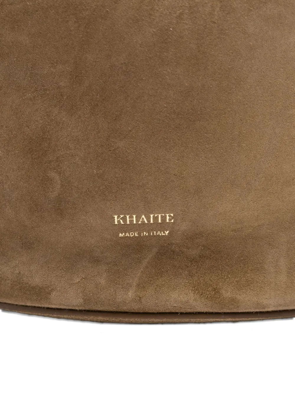 Khaite Suede Shoulder Bag