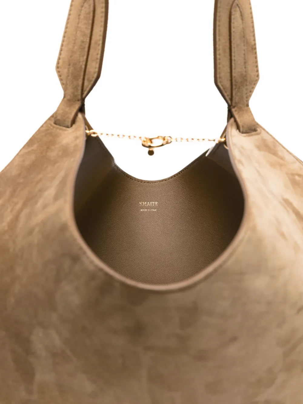 Khaite Suede Shoulder Bag